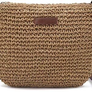 Straw Clutch Bags for Women Shoulder Bag Crossbody Bag Summer Beach Straw Bag Ha
